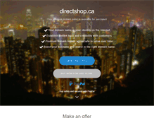 Tablet Screenshot of directshop.ca