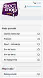 Mobile Screenshot of directshop.rs